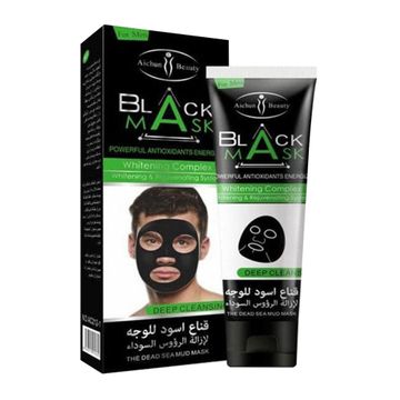 Men's Aichun Beauty Black Dead Sea Mud Mask Whitening Complex 120ml