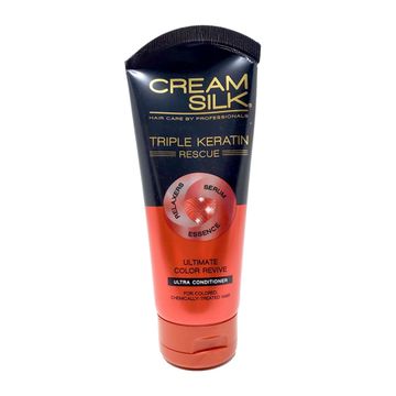 Cream Silk Triple Keratin Rescue Ultimate Color Revive Red 150ml