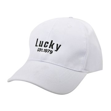 White Lucky Cap