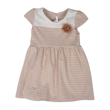Baby Girl Dress -Light Brown
