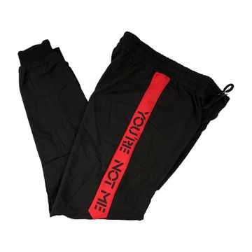 Men's Trouser (Black & Red)