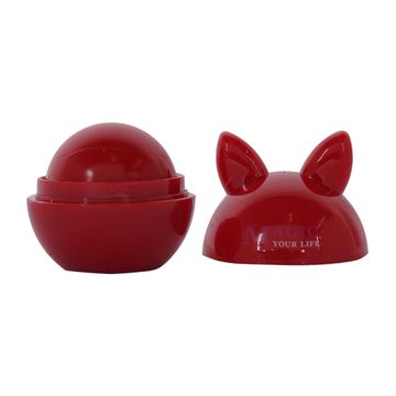 Magic Cat Shape Globe Lip Balm (Red) 10g