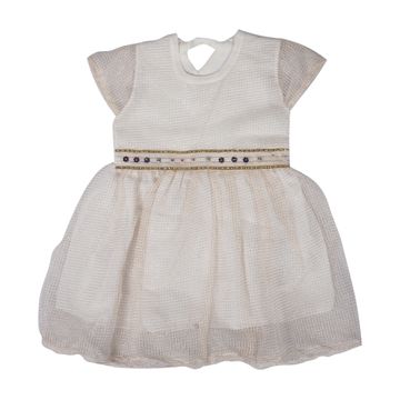 Baby Girl Dresss-Offwhite