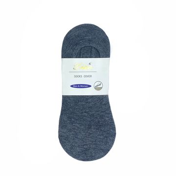 Unisex Dark Gray Premium Cotton Free Size Breathable Ankle Socks pack of 3