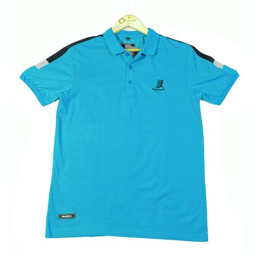 Men’s Aqua Blue Polo T-shirt - 1Sell