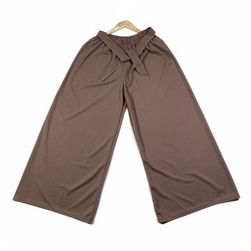 Brown Flat Pant