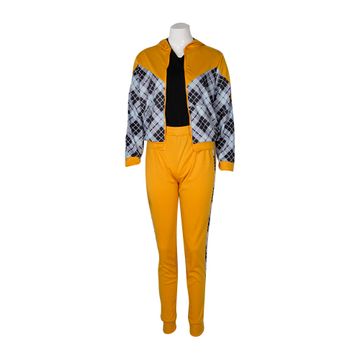 TRACK SUITS TZ3341 YELLOW