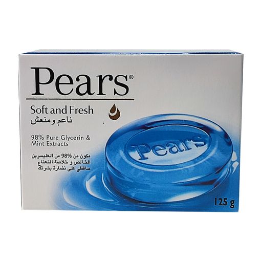 Pears Blue Soap Bar with Glycerin and Mint Extracts 125g 1Sell