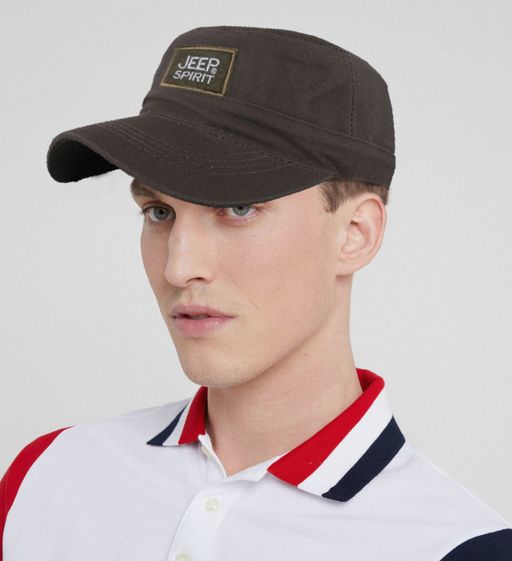 Men's Military Green Cap With "Jeep Spirit" Logo 1Sell