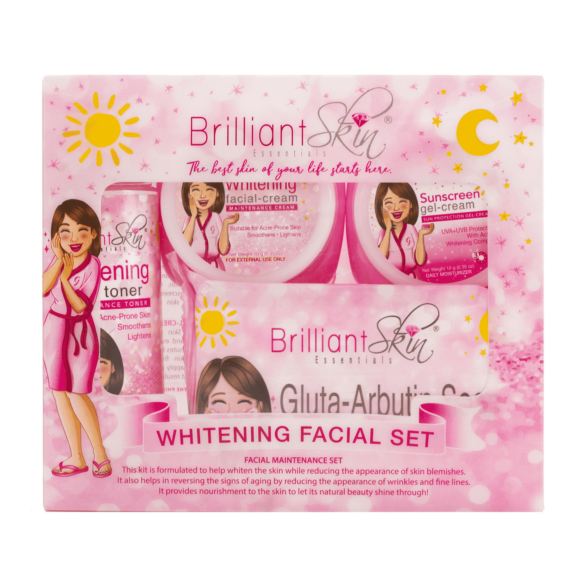 Brilliant Skin Whitening Facial Set 1Sell