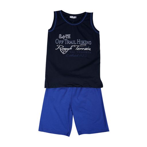 YOUNG BOY UNDERSHIRT AND SHORT PAJAMA 