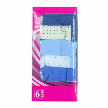 Women’s Multicolor Cool Comfort Cotton High Brief Panty Set 6-Pack