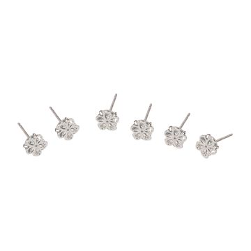 SILVER  EARRING PACK OF 3
