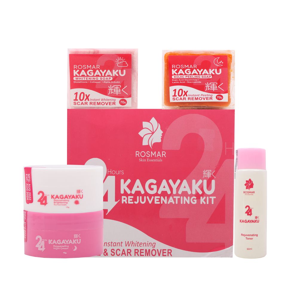 Kagayaku 24 hours Instant Whitening Skin Rejuvenating Kit - 1Sell