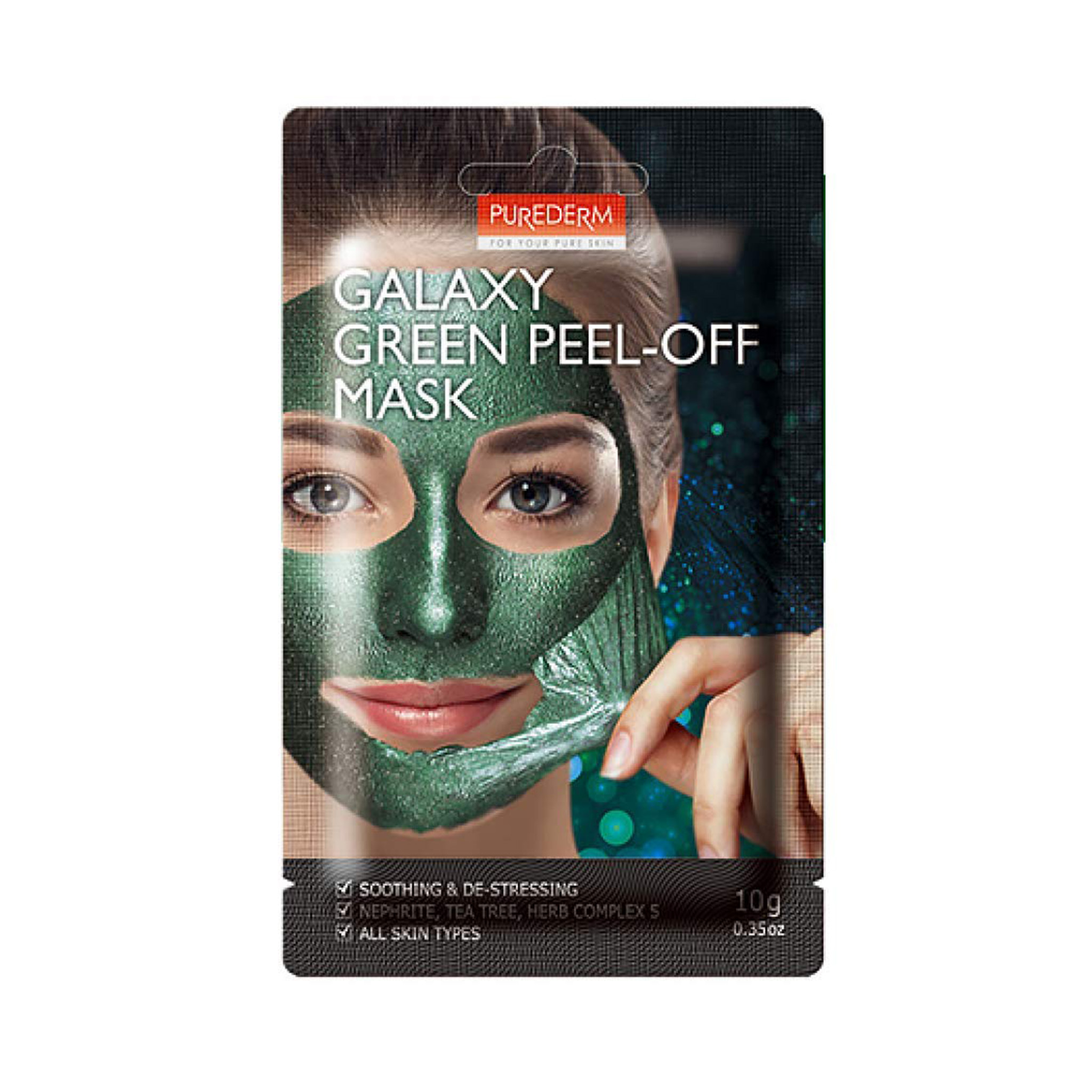 green mask peel off