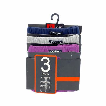 Cottony Men's Boxer 3pack Assorted Color