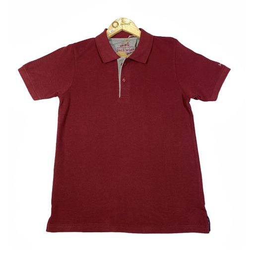 Polo shirts maroon Clearance