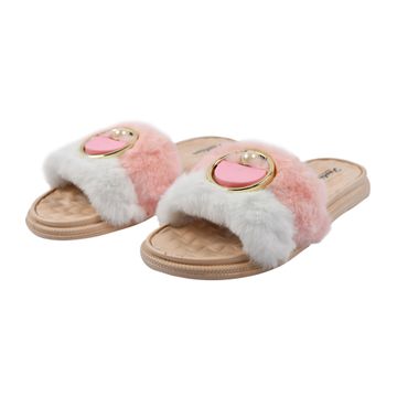 Women's Sandal (Pink & White)