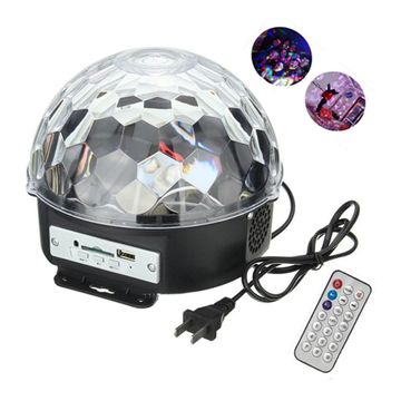 LED Crystal Magic Ball Rechargeable Light