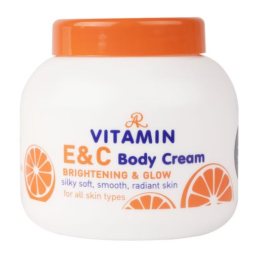 Aron Vitamin E & C Body Cream Brightening & Glow 200g 1Sell