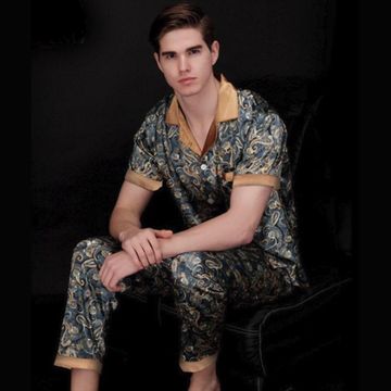 Men's T-shirt and Pyjama Night Wear Set