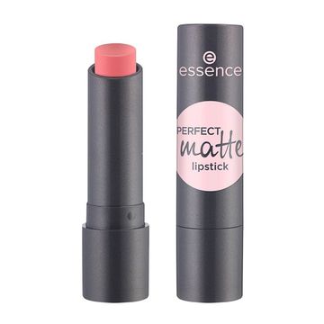 Essence Perfect Matte Pink Lipstick