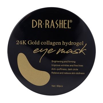 Dr. Rashel 24K Gold Hydrogel Collagen Eye Mask-60 pcs