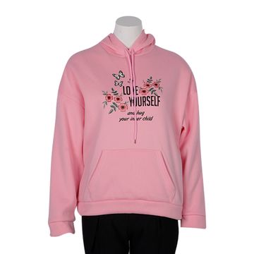 Women's Pink Hoodie Jacket