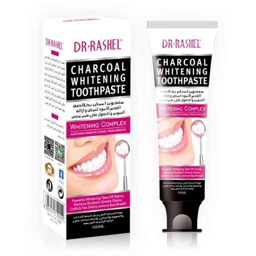 Dr Rashel Charcoal Whitening Toothpaste 100ml 1sell 