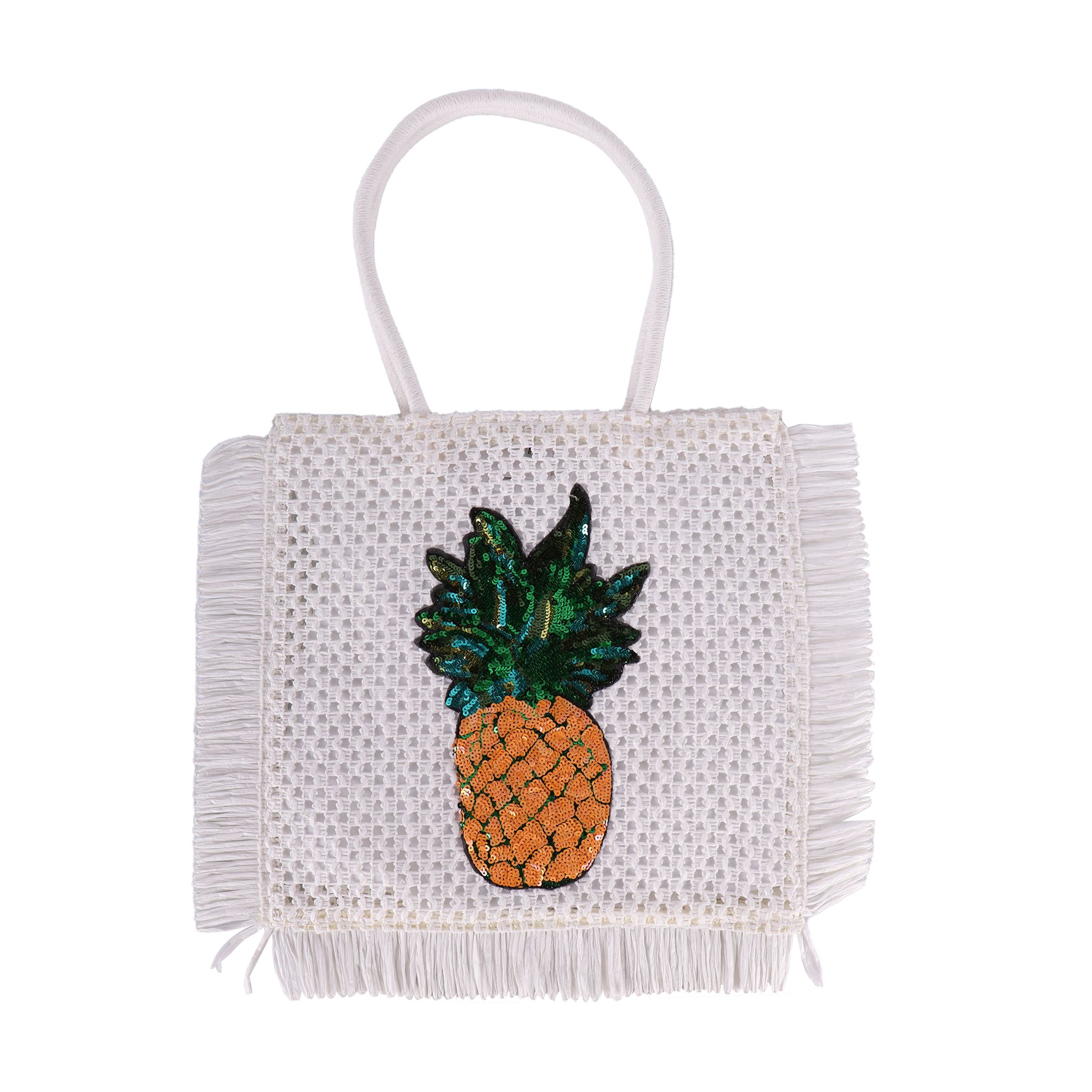 Zara pineapple outlet bag