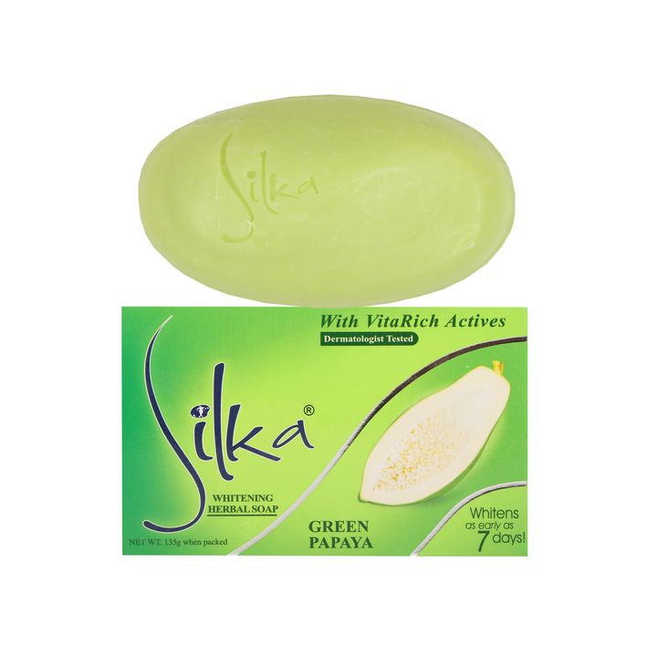 Silka Whitening Soap Green Papaya 135g 1Sell