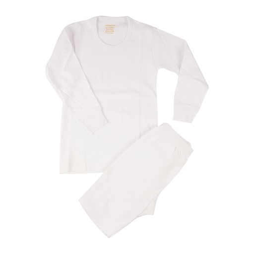 Kids Thermal Wear For Girl (White) - 1Sell
