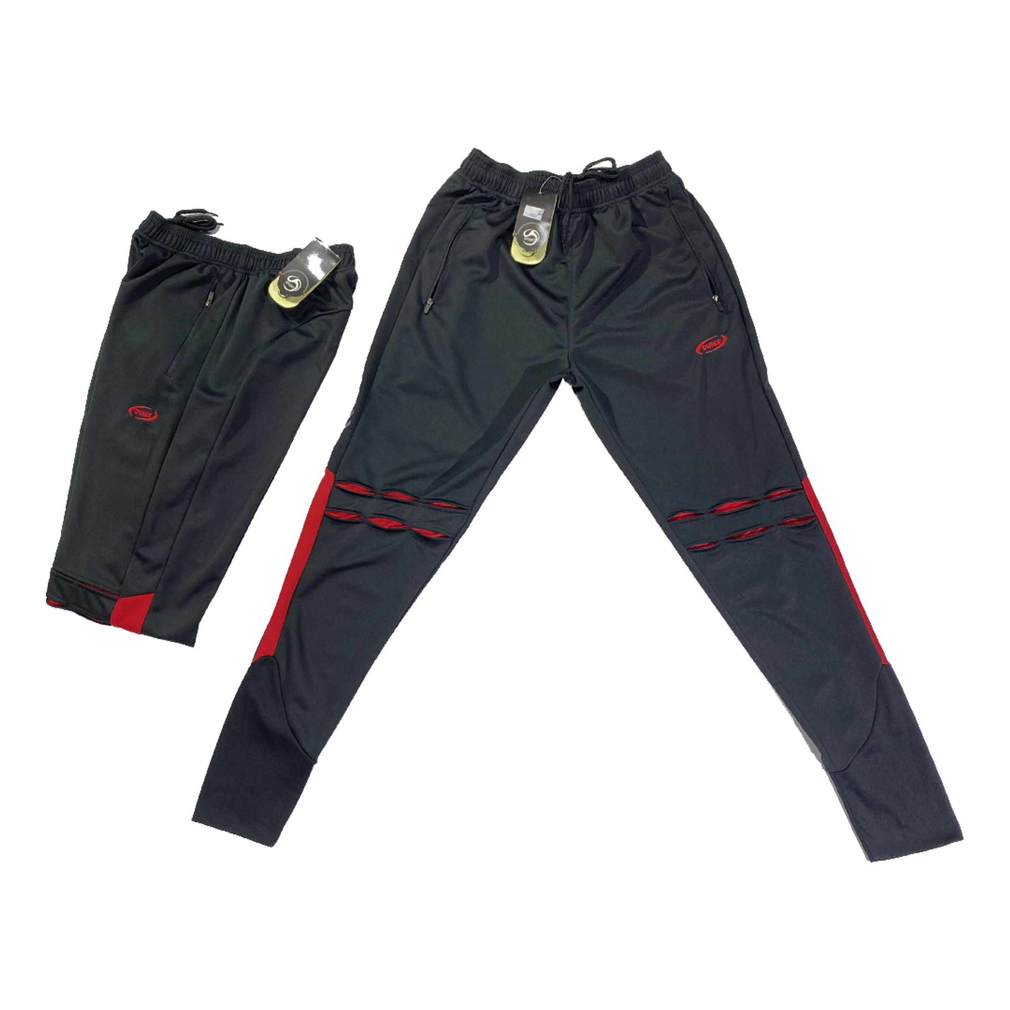 Black Mens Track Pants With Red Stripes Super Poly Lower For Sports  Nightwear | forum.iktva.sa