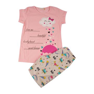 Kids Pyjama For Girls (Pink)
