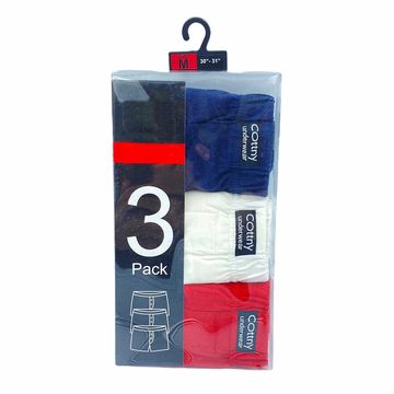Men's Fashion boxer  3 Pack Assorted Color