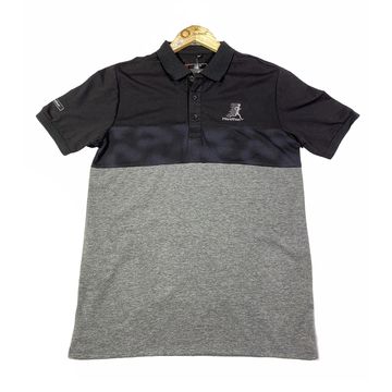 Men’s Short Sleeve Polo Shirts Casual Slim Fit Contrast Color Cotton Shirt