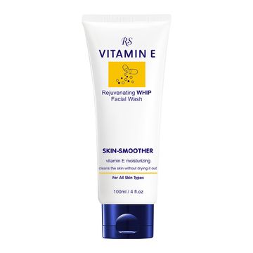 Roushun Vitamin E Rejuvenating Facial Wash Skin Smoother Vitamin E Moisturizing 100ml