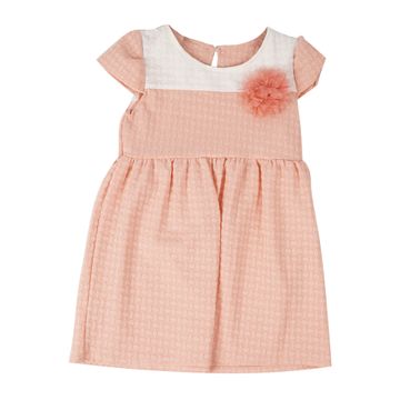 Toddlers Dress For Girls- Peach