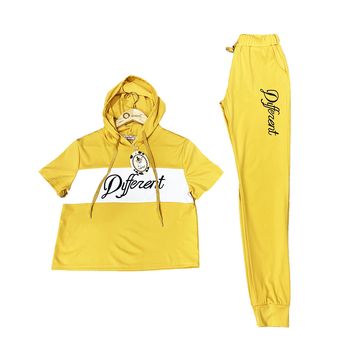 Yellow Sweatshirt & Pant