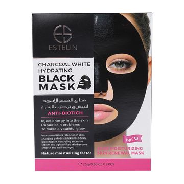 Estelin Black Anti-Biotich Skin Renewal Mask 25g