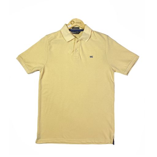 mustard golf shirt